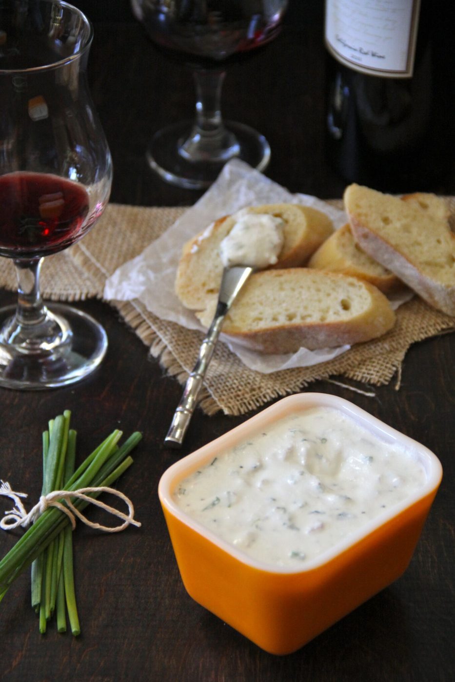 whipped cottage cheese herb spread www.climbinggriermountain.com