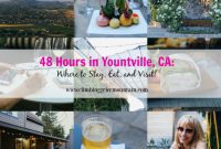 The Ultimate Yountville Weekend A 48-Hour Itinerary for Stays Dining and Discoveries