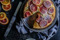 Mediterranean Blood Orange Ricotta Cake