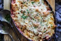 Golden Cheesy Turkey Cauliflower Gnocchi Bake