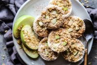 Frosted Apple Spice Yogurt Treats