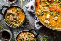 Hearty Beef and Bean Pumpkin Stew