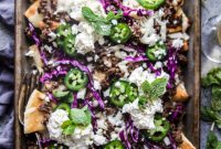 Loaded Beef Pita Nachos with Whipped Feta