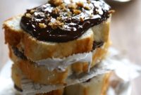Nutella Campfire Angel Food Sandwiches with Marshmallow Frosting