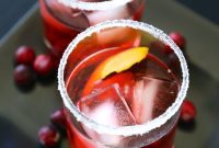 Sugared Cranberry Bourbon Negroni