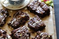 Bergamot-Infused Chocolate Brownies with Zesty Lemon Sugar