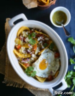 Easy Dutch Oven Idaho Potato Green Chilaquiles Casserole 2 img 10200 5