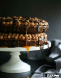 Reese's Puffs Chocolate Cake with Irresistible Chocolate Peanut Butter Frosting 2 img 10358 6