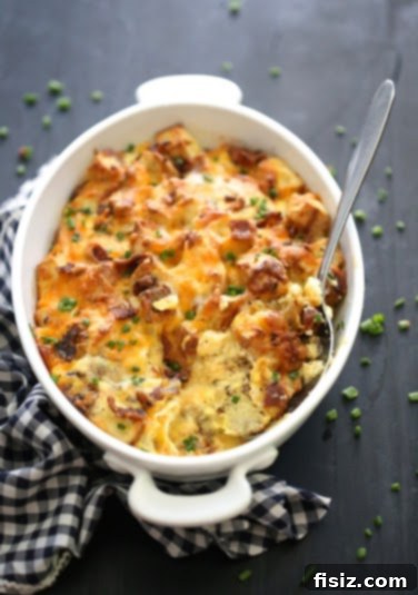 10 Delicious Mother's Day Brunch Recipes 12 Hearty Easy Breakfast Sandwich Pudding, a unique savory bake for Mother's Day brunch