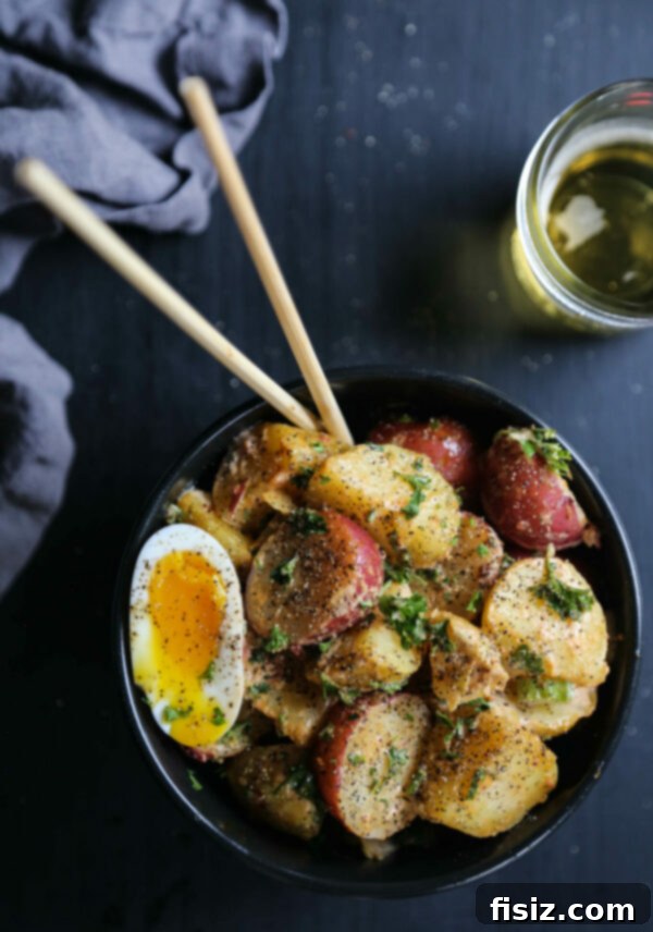 Sesame-Soy Potato Salad with Jammy Eggs 2 Elevate Your Sides: Asian Potato Salad with Seven Minute Egg – A Culinary Delight
