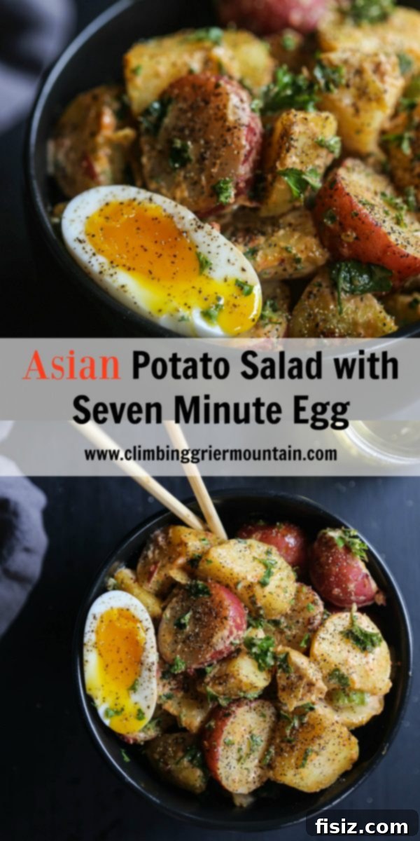 Sesame-Soy Potato Salad with Jammy Eggs 7 Asian Potato Salad Recipe with Seven Minute Egg – Your New Favorite Side Dish