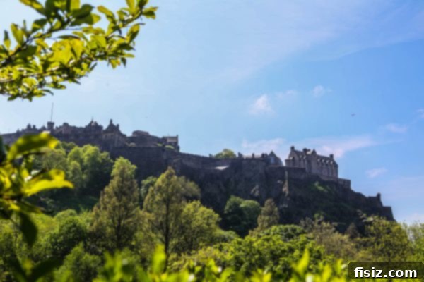 Edinburgh, Scotland: Unforgettable Stays, Delicious Eats, and Iconic Sights 13 Street scene on the Royal Mile with traditional Scottish shops