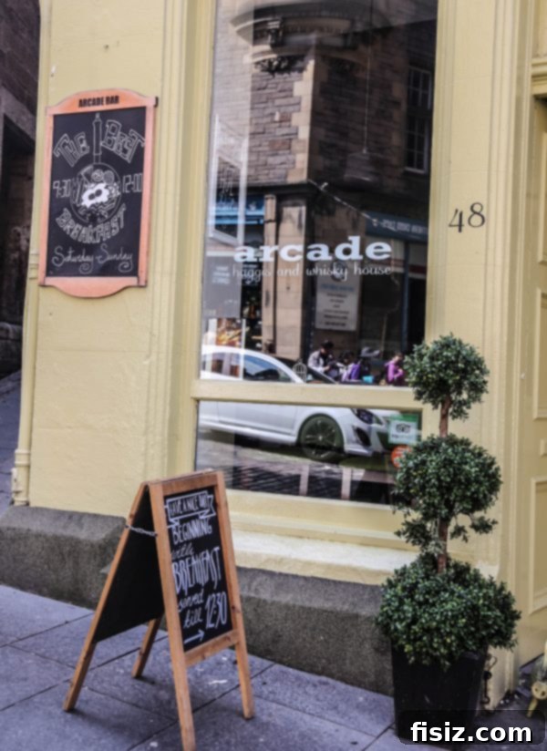 Edinburgh, Scotland: Unforgettable Stays, Delicious Eats, and Iconic Sights 9 Haggis Eggs Benedict served at The Arcade restaurant in Edinburgh