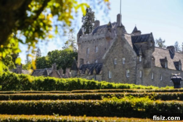 Inverness, Scotland: Sleep, Dine, Explore 17 Grand exterior of Cawdor Castle with a drawbridge