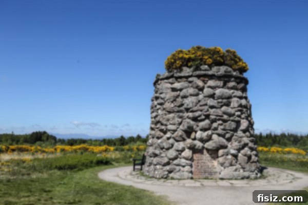 Inverness, Scotland: Sleep, Dine, Explore 10 Memorial stones marking clan positions at Culloden Battlefield