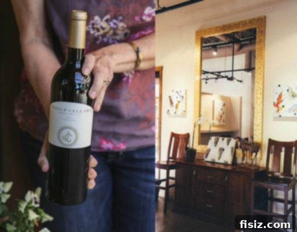 Jessup Cellars - elegant wine tasting room