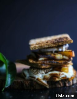 Peach White Chocolate Smores 6 White Chocolate Peach S'mores final product