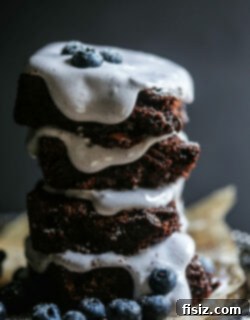 Decadent Dark Chocolate Brownies with Pillowy Blueberry Marshmallow Frosting 6 img 21840 5