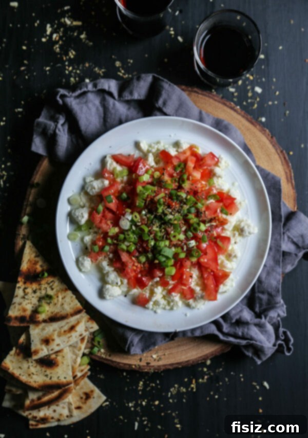 Effortless Mediterranean Zest Dip 2 Fresh 5-Ingredient Mediterranean Dip ready to serve