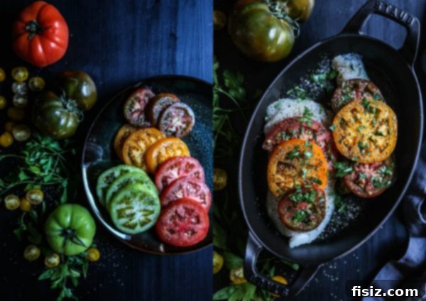 Rustic Pizzaiola Fish 4 Fresh Tomatoes for Fish Pizzaiola
