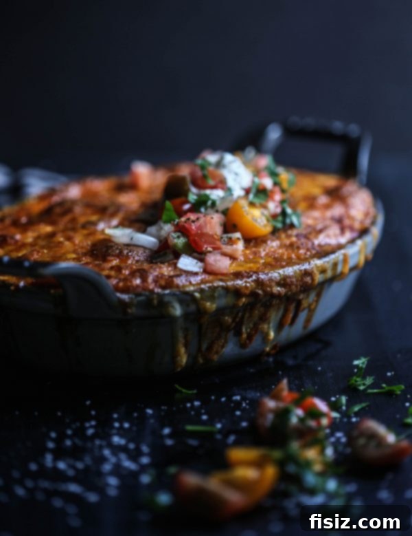 Coho Enchilada Tower 6 Gourmet Stacked Coho Salmon Enchiladas - Easy Dinner