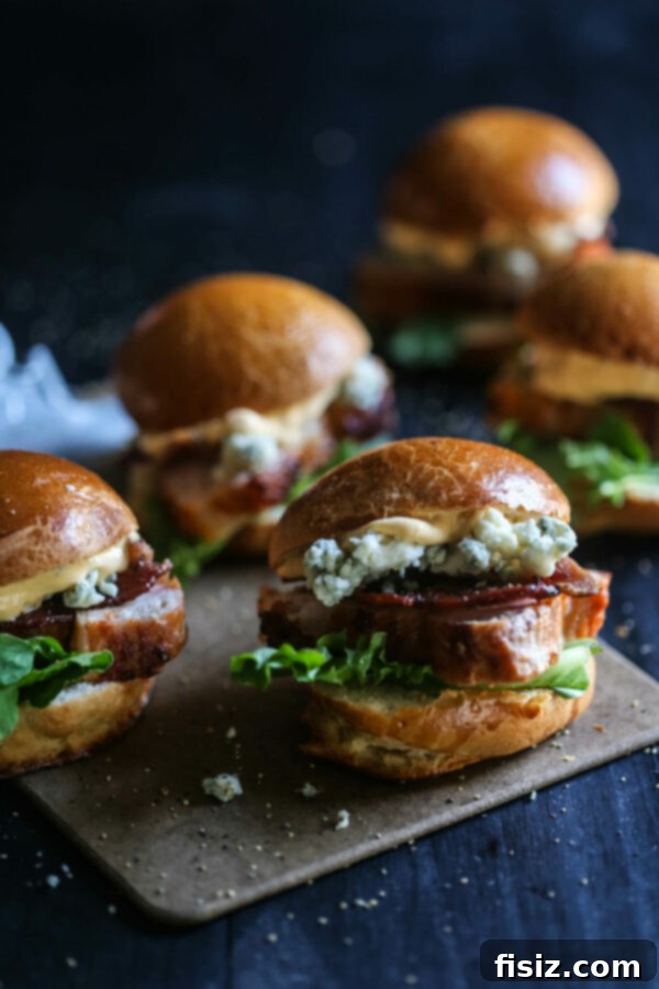 Applewood Smoked Pork Sliders with Creamy Pumpkin Aioli 2 applewood bacon pork loin filet sliders with pumpkin aioli - a delicious game day appetizer