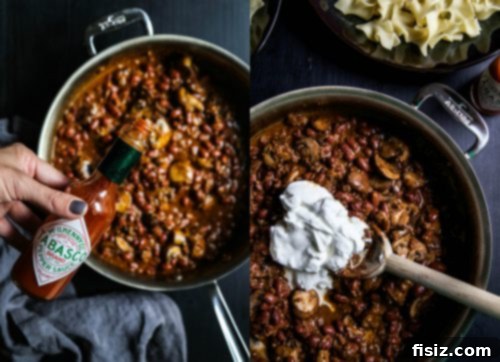 Hearty Cajun Chili Stroganoff 3 Bottle of Tabasco Original Red Sauce