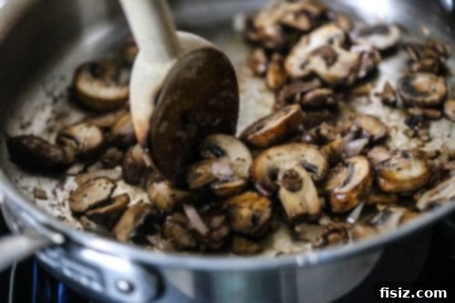 Hearty Cajun Chili Stroganoff 4 Ingredients for Cajun Chili Stroganoff, including mushrooms and chili