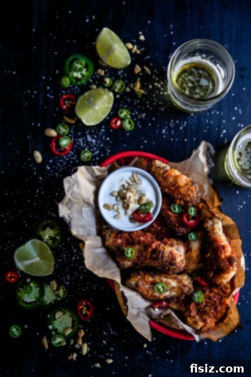 Thai Coconut Baked Wings 5 crispy-thai-chicken-wings-with-homemade-dipping-sauce