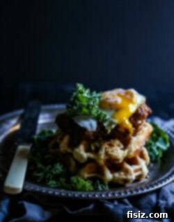 Crispy Chicken Waffles, Sweet Apple Butter, Fresh Kale Slaw 7 img 22137 6