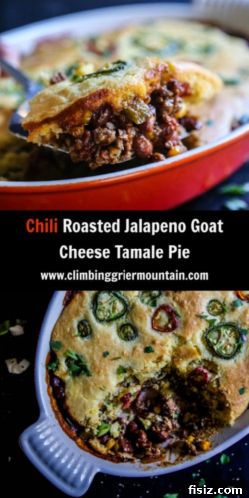 Goat Cheese Tamale Pie with Chili Roasted Jalapenos 9 Delicious Chili Roasted Jalapeño Goat Cheese Tamale Pie Slice