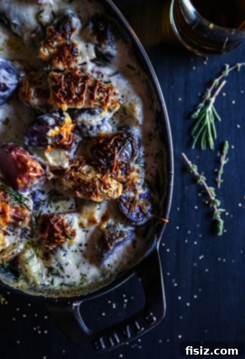 Bourbon Kissed Four Cheese Potato Gratin 5 four-cheese-bourbon-potato-gratin-www-climbinggriermountain-com-ii