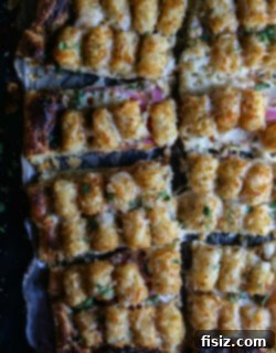 Flaky Puff Pastry Pizza with Cheesy Tater Tot Crunch 7 img 22366 6