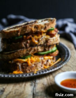 Spicy Andouille and Pimento Grilled Cheese 6 img 22444 5