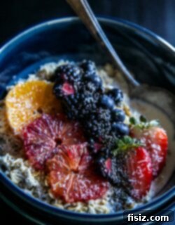 Sunrise Blood Orange Blackberry Granola Oat Bowls 7 img 22528 6