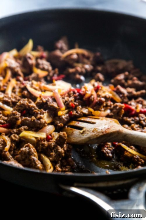 Spiced Ground Lamb Filling for Galette