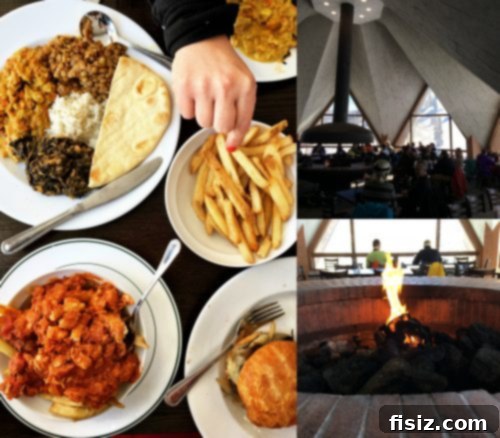 Solitude Mountain Resort Girls Ski Adventure 13 Delicious poutine fries at Roundhouse