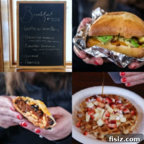 Solitude Mountain Resort Girls Ski Adventure 17 Delicious breakfast at Stone Haus Pizzeria