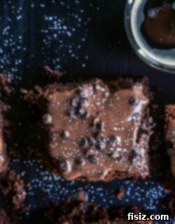 Rich Chocolate Treat with Stout-Spiked Ganache 7 Delicious Chocolate Snack Cake with Guinness Ganache ready to be served