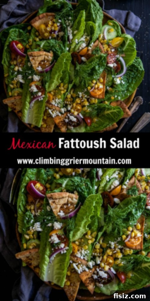 Mexican Fattoush Salad