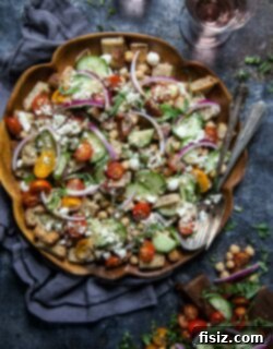 Mediterranean Bread Salad with Hummus Tang 7 img 22832 6