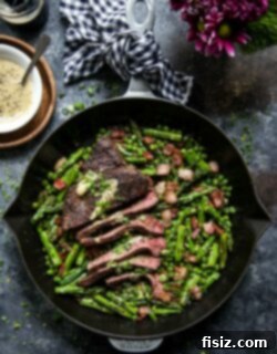 Coffee-Rubbed Steak and Bacon Skillet with Fresh Spring Vegetables 7 img 22893 6