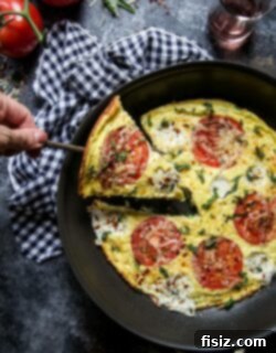 Margherita Frittata Bake 7 Featured image for Caprese Frittata Pizza recipe card, showing the complete dish.