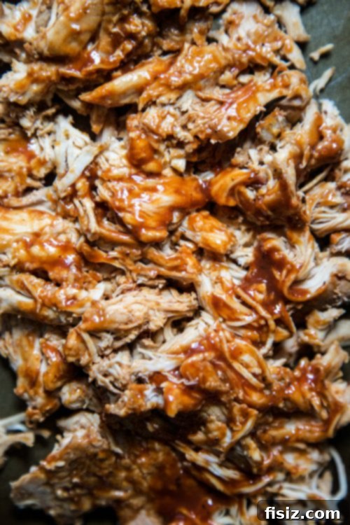 Tender Slow Cooker BBQ Chicken Tacos with Bright Texas Caviar 4 Colorful Texas Caviar with fresh ingredients