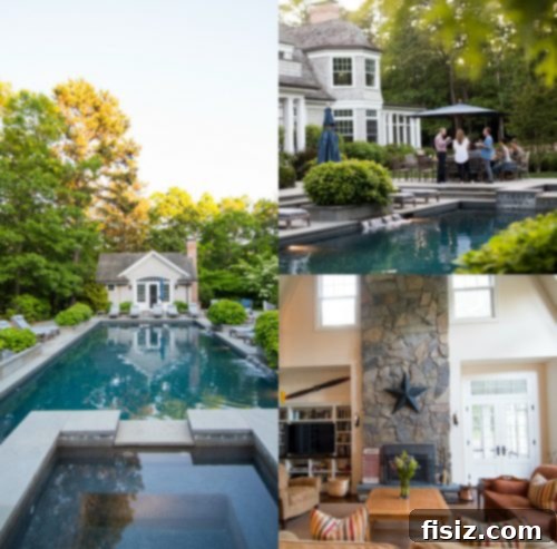 Experience New York City and The Hamptons Your Ultimate Guide 13 Swimming pool area of a Hamptons luxury rental home