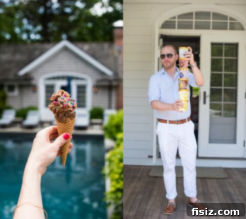 Experience New York City and The Hamptons Your Ultimate Guide 17 Friends enjoying Halo Top ice cream during a Hamptons social