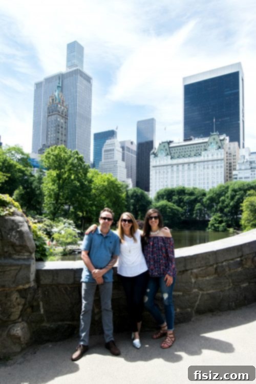 Experience New York City and The Hamptons Your Ultimate Guide 6 Friends strolling through Central Park in New York City