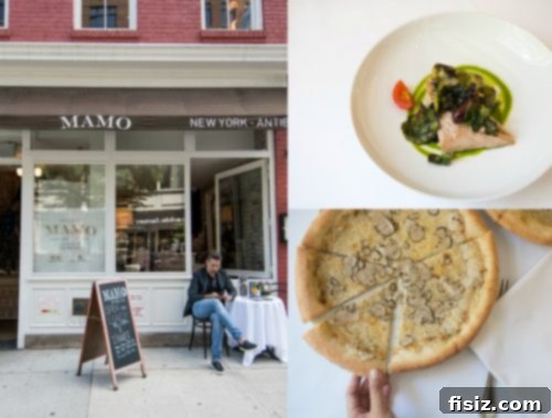 Experience New York City and The Hamptons Your Ultimate Guide 10 Truffle pizza and wine at Mamo NYC restaurant