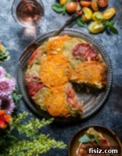 Tomato & Bacon Upside Down Cake recipe image