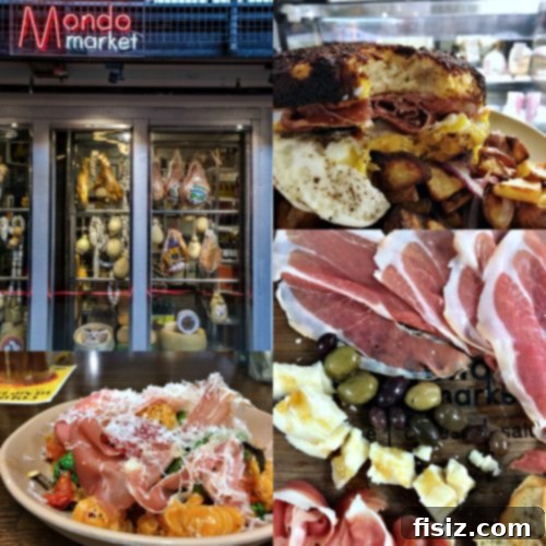 Gourmet Prosciutto Egg Sandwich with Tarragon Tomato 5 Platter of thinly sliced Prosciutto di Parma